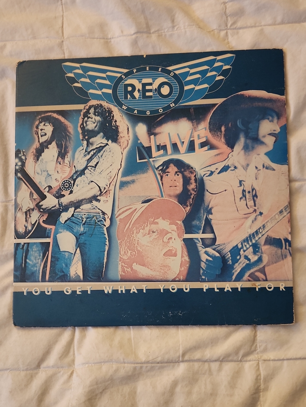 - Live (Blue Vinyl Cover)